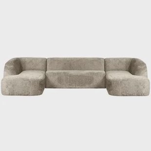 WOOOD Sloping U-Bank - Velvet - Wheatfield