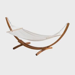 Nest outdoor Freeke hangmat beige - met standaard