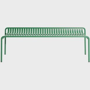 Petite Friture Week-end tuinbank zonder rugleuning Mint Green