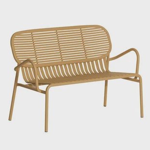 Petite Friture Week-end tuinbank 2-zits Gold