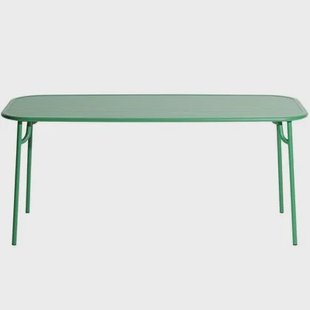 Petite Friture Week-end tuintafel 180x85 Mint Green
