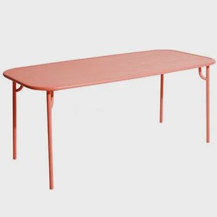 Petite Friture Week-end tuintafel 180x85 Coral