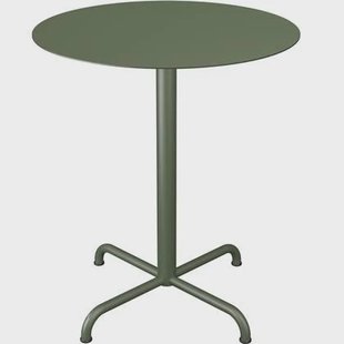 Houe Pico tuintafel Ø64 Olive green, 4-ster onderstel