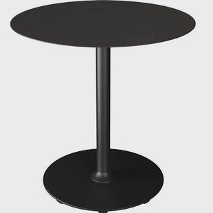 Houe Pico tuintafel Ø74 Black, rond onderstel Houe Pico tuintafel Ø74 Black, rond onderstel