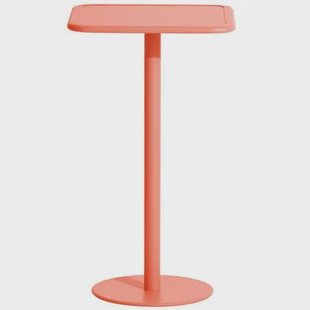 Petite Friture Week-end bistrotafel 60x60 H105 Coral