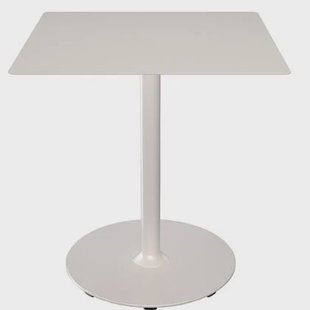 Houe Pico tuintafel 70x70 Muted white, rond onderstel Houe Pico tuintafel 70x70 Muted white, rond onderstel