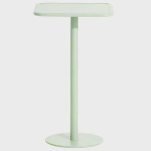 Petite Friture Week-end bistrotafel 60x60 H105 Pastel Green
