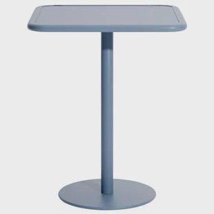 Petite Friture Week-end bistrotafel 60x60 H75 Pigeon Blue