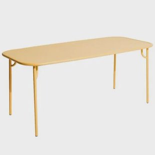 Petite Friture Week-end tuintafel 180x85 met dicht blad Saffron