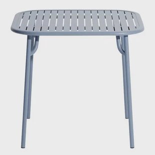 Petite Friture Week-end tuintafel 85x85 Pigeon Blue