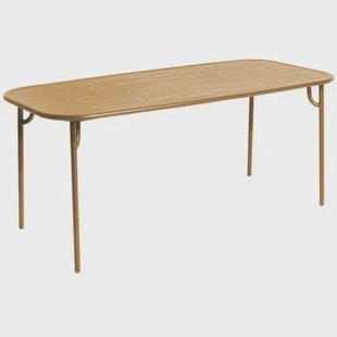 Petite Friture Week-end tuintafel 180x85 Gold