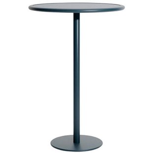 Petite Friture Week-end bistrotafel Ø70 H105 Grey Blue Petite Friture Week-end bistrotafel Ø70 H105 Grey Blue