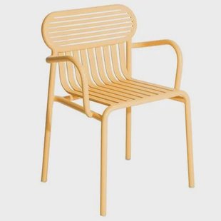 Petite Friture Week-end tuinstoel met armleuningen Saffron