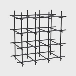 LOFT42 Malbec Wijnrek - 9 flessen - Metaal - Zwart