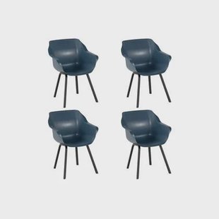 Hartman Sophie Element Tuinstoel - Set van 4 - Steel Blue