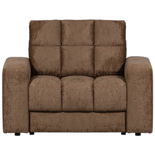 WOOOD Second Date Fauteuil - Structure Velvet - Brass WOOOD Second Date Fauteuil - Structure Velvet - Brass