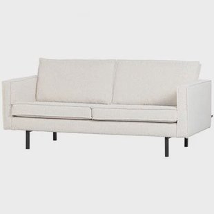 WOOOD Rodeo 2,5-zits Bank - Velvet - Naturel - 85x190x86