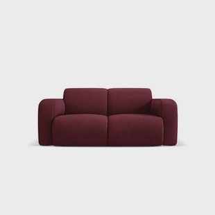 Windsor & Co Lola 2-zitsbank - Chenille - Bordeauxrood Windsor & Co Lola 2-zitsbank - Chenille - Bordeauxrood
