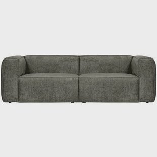 WOOOD Bean 3,5-zitsbank - Structure Velvet - Waterplant WOOOD Bean 3,5-zitsbank - Structure Velvet - Waterplant