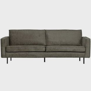 WOOOD Bank 2,5-Zits Rodeo - Structure Velvet - Frost - 85x190x86