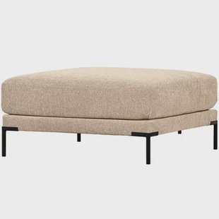 vtwonen Couple Poef - Polyester - Natural Melange - 44x100x100