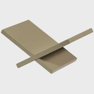 WOOOD Jet Boekenstandaard - Grenen - Mud - 19x40x26