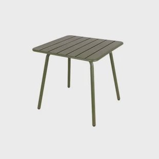 Metalen tuintafel Max olijfgroen