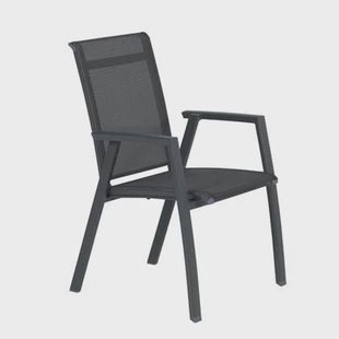 Santana dining tuinstoel - donker grijs