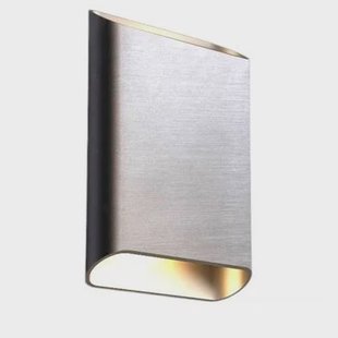 Artdelight Wandlamp Diaz-L Gun Metal Led 2 x 6Watt