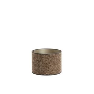 Light&living Kap cilinder 20-20-15 cm SAVERNA donker bruin Light&living Kap cilinder 20-20-15 cm SAVERNA donker bruin