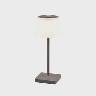 Reality Leuchten Oplaadbare Tafellamp Sanchez Antraciet IP44