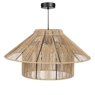 Mica Decorations Elsa Hanglamp - H28 x Ø50 cm - Jute - Lichtbruin Mica Decorations Elsa Hanglamp - H28 x Ø50 cm - Jute - Lichtbruin
