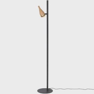 Timber Lounge Single vloerlamp LED eiken