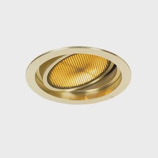 QAZQA Moderne inbouwspot goud verstelbaar - Coop 111 Honey QAZQA Moderne inbouwspot goud verstelbaar - Coop 111 Honey