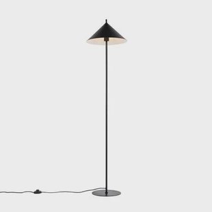 QAZQA Design vloerlamp zwart driehoek - Triangolo