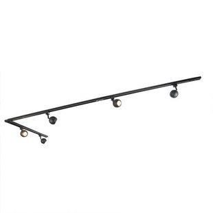 QAZQA Smart 1-fase railsysteem incl. 5 Wifi GU10 zwart - Iconic Gissi