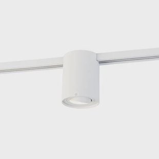 QAZQA Moderne 1-fase railspot wit - Iconic Rondoo Up