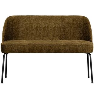WOOOD Eetbank Vogue - Structure Velvet - Brass - 83x120x59