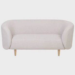 Beliani - LOEN - Tweezitsbank - Beige - Polyester