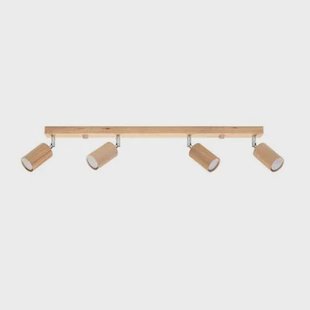 Bussandri Plafondlamp scandinavisch - Hout - Hout kleur Bussandri Plafondlamp scandinavisch - Hout - Hout kleur