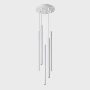 Bussandri Hanglamp modern - Metaal - Wit