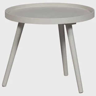 WOOOD Mesa Bijzettafel H 45 x Ø 45 cm - Zand WOOOD Mesa Bijzettafel H 45 x Ø 45 cm - Zand