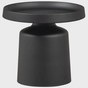 WOOOD bijzettafel Peer - Metaal - Zwart - 45Ø49 cm WOOOD bijzettafel Peer - Metaal - Zwart - 45Ø49 cm