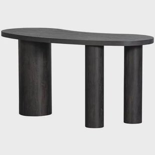 WOOOD Maan Organisch Sidetable|Bureau - MDF - Bruin - 75x150x70cm