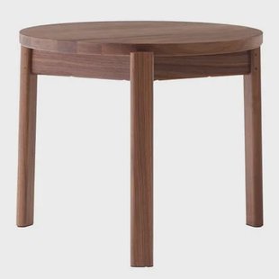 Audo Copenhagen Passage salontafel Ø50 walnoot