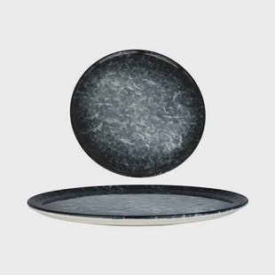 Bonna Pizzabord - Sepia - Porselein - 32 cm - set van 2