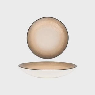 ID Fine Diep bord - Canyon - Porselein - 22 cm (770cc) - set van 6