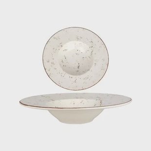 Bonna Pastabord - Grain - Porselein - 28 cm (400cc) - set van 2