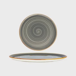 Bonna Pizzabord - Aura Space - Porselein - 32 cm - set van 2