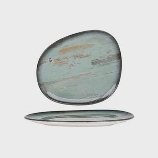 Bonna Dinerbord - Madera - Porselein - 33 cm - set van 6